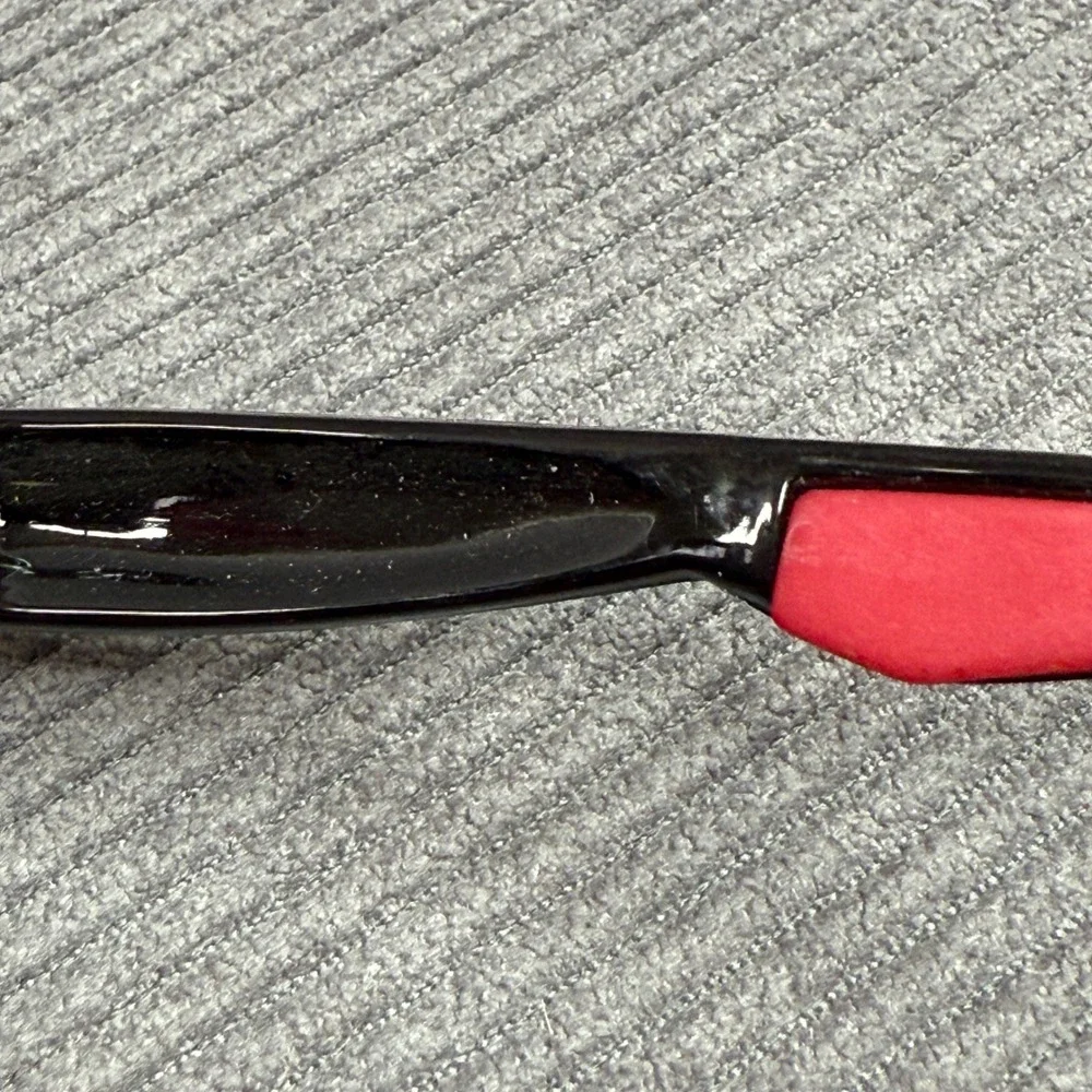 Pro-Grind 2001 Wrap Around Sports Sunglasses‎ Charcoal Red Semi-Rimless Tinted